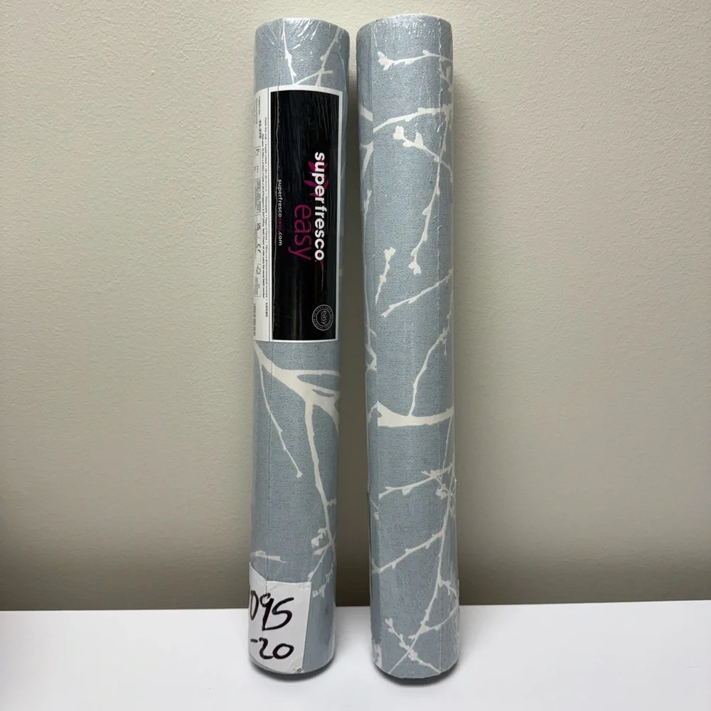 New 2 rolls Innocence Duck Egg Wallpaper by Graham & Brown